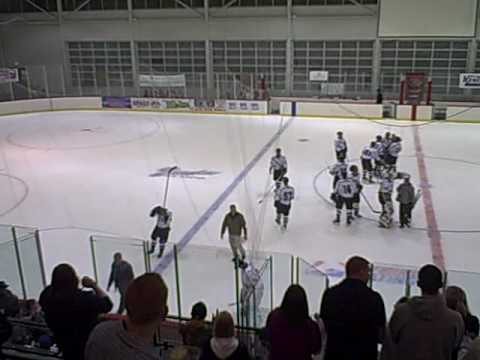 Evansville IceMen Series-Winning OT Goal (Jose Vasquez), Celebration & 3 Stars [4-1-10 vs BC]