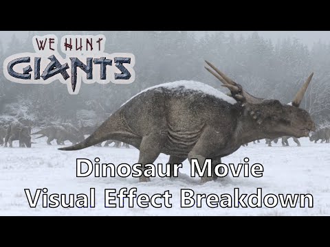 WE HUNT GIANTS (2023) Dinosaur Movie VFX Breakdown