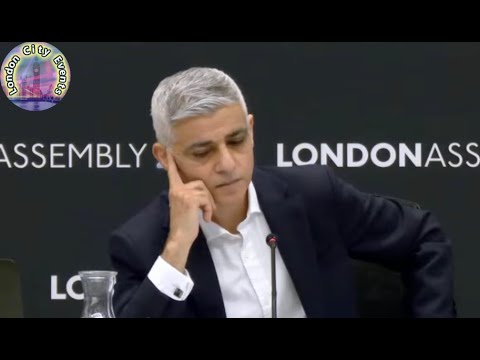 🔴Live -London Assembly Mayor’s Question Time Sadiq Khan 15/1/26