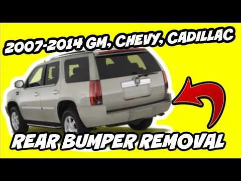 Tahoe Taillight and Bumper Replace