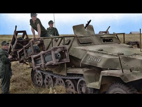 Fürchte die wandelnde Stuka – ERSTE MLRS des 2. Weltkriegs: Sd. Kfz. 251 mit Wurfrahmen 40 ('40 –...