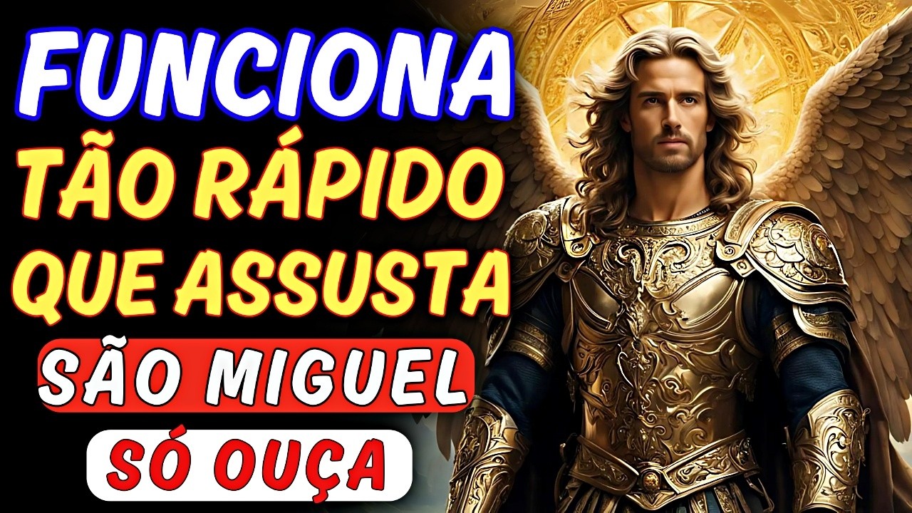 ⭐Oração a SÃO MIGUEL ARCANJO contra Maldições, Inimigos, Pragas, Inveja, Fofocas e Bruxarias e Mal.