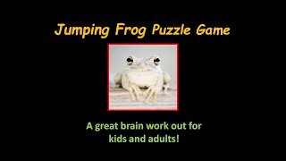 Jumping Frog Puzzle Game