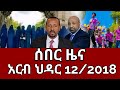 ሰበር ዜና አርብ ህዳር 12 2018 Ethiopian News Ethiopia News Today November 21 2025