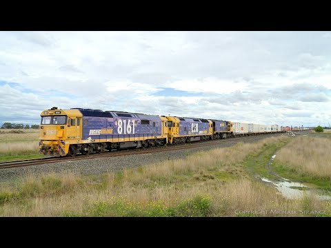 7902V Pacific National Mildura Containers (23/6/2021) - PoathTV Australian Trains & Railways