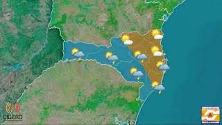 Fim de semana começa com temperaturas amenas e termina com calor intenso e temporais em Santa Catarina