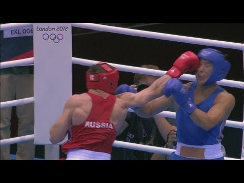 Mekhontcev Wins Boxing Gold For Russia - London 2012 Olympics