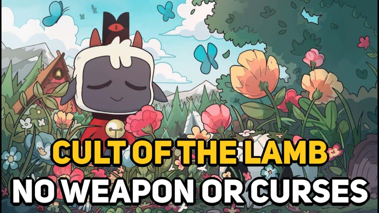 Can You Beat CULT OF THE LAMB With No Weapon or Curses?