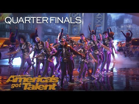 Da Republik Dominican Republic Dance Crew Stuns With Incredible Flips   America's Got Talent 2018