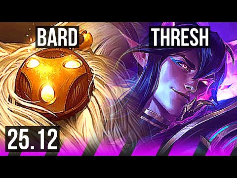 BARD & Kai'Sa vs THRESH & Ezreal (SUP) | 6/0/21, Dominating | EUW Master | 25.12