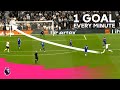 1 AMAZING Premier League goal scored from EVERY MINUTE | Left foot edition