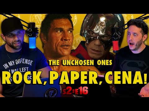 "Rock, Paper, Cena!"  S2:E16 / Peacemaker's "Best" Universe, Rock & Bautista Slim Down, Jon Medici