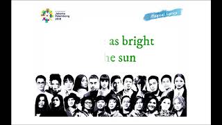 Energy 18 - Bright As The Sun (Official Theme Song Asian Games 2018)