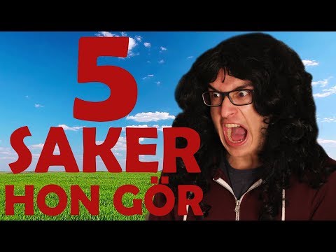 5 SAKER MAMMOR GÖR