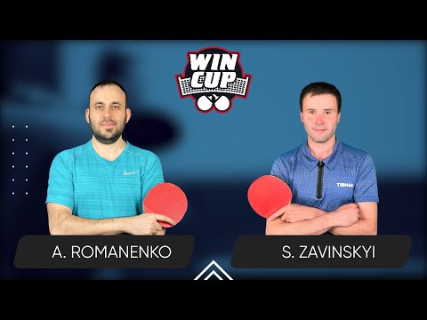 21:15 Andrii Romanenko - Serhii Zavinskyi West 6 WIN CUP 15.05.2024 | TABLE TENNIS WINCUP