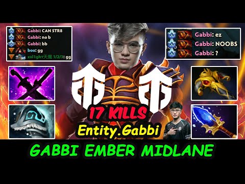 Entity.Gabbi 7.34 Ember Spirit MIDLANE - THE NEXT LEVEL PRO SKILL PLAY vs Bdz