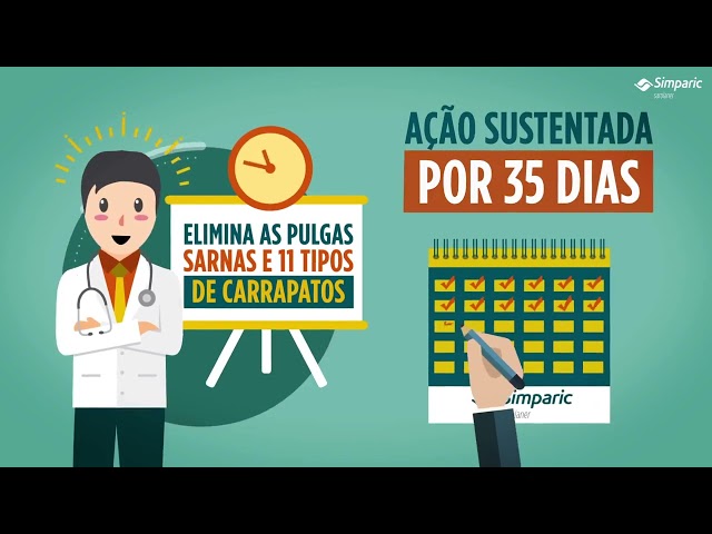 video apresentando a marca Simparic
