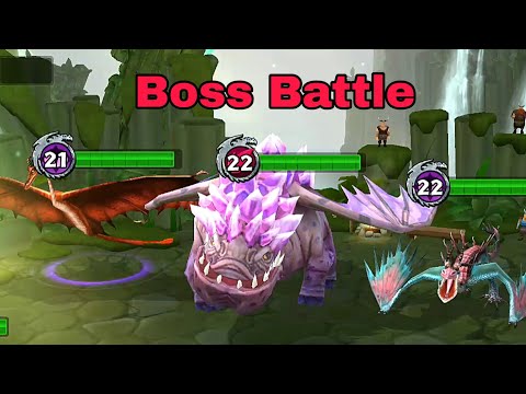 The Boss Battle & getting the prize egg - INCIDENT:GO TO THE GREAT BEYOND - Dragons:Rise of Berk