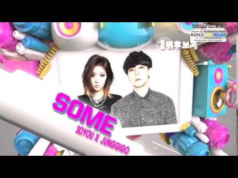 Live HD 140307 SoYou & JunggiGo vs CN BLUE   1st @Music Bank