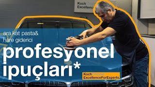 Koch Chemie Türkiye | ARA KAT PASTA (F6) & HARE GİDERİCİ (M3) | Profesyonel İpuçları!