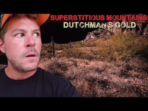 (GONE WRONG) SCARIEST NIGHT OF OUR LIVES CAMPING AT HAUNTED SUPERSTITIOUS MOUNTAINS IN THE DESERT
