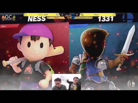 Pink's Spicy Invitational - Pools - Ace (Ness) vs ... (Mii Swordfighter)