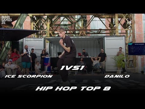 Ice Scorpion VS Danilo | 1vs1 Hip Hop under 18 Top 8 | Ruhr Games 2025