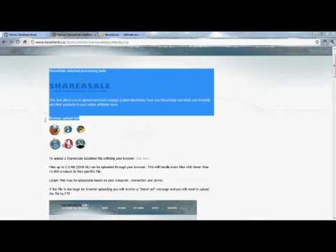 Shareasale Data Feed Tutorial