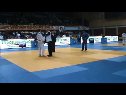 Judo European Open Warsaw 2013: Jan GOSIEWSKI (GBR) - Zebeda REKHVIASHVILI (GEO) Semi Final [-73kg]