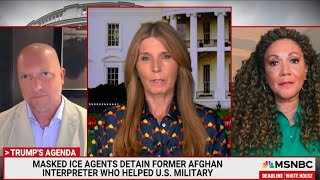 MSNBC: DEADLINE WHITE HOUSE - JULY 23, 2025 - ICE AGENTS DETAIN HEROIC AFGHAN MILITARY TRANSLATOR
