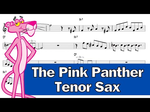The Pink Panther  Henry Mancini 1963 Tenor Sax