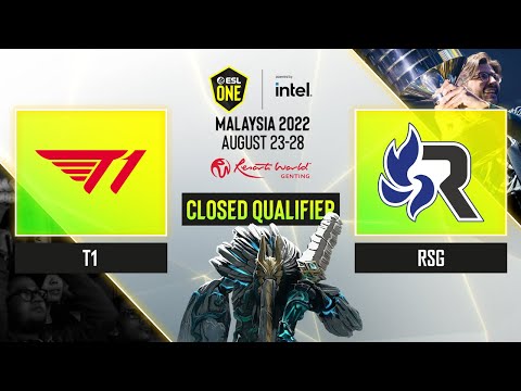Dota2 - T1 vs RSG - Game 1 - ESL One Malaysia 2022 SEA: Closed Qualifier