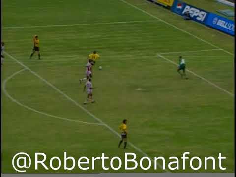 Barcelona 7 Técnico Universitario 0 - 10/09/2000