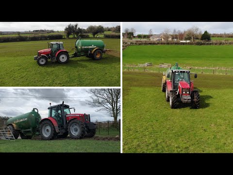 Slurry 2021 Massey Ferguson 5470 and Major 2250