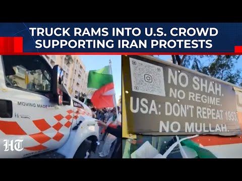 Iran Chaos In US: Truck Rams Into American Crowd Backing Tehran Protests; Watch What Happened| Trump
