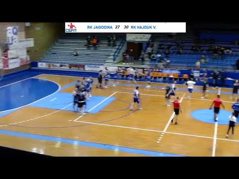 SBRL 19. kolo / IZ / RK Jagodina - RK Hajduk Veljko