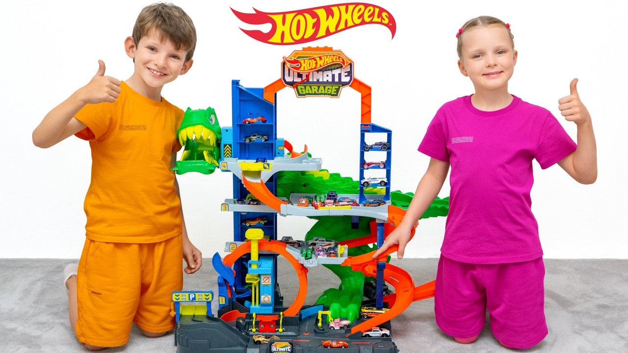 Hot Wheels Let’s Race: T-Rex vs. the Ultimate Garage!