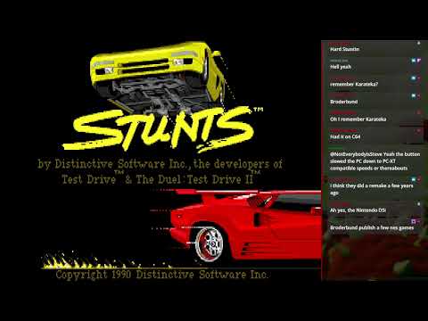 MS-DOS Crypt - Stunts
