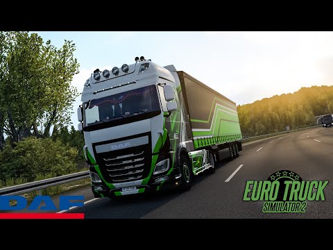 Relaxing tour into the night! | ETS2 1.40 Beta | DAF XF 106.530 | Stuttgart - Erfurt