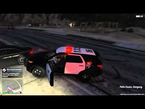 GTA V LSPDFR - ANOTHER DAY POLICING- FORD EXPLORER