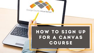 How to Enroll in a Canvas Course with OCVS