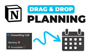 The best way to plan anything in Notion: Drag and Drop (Ep.6)