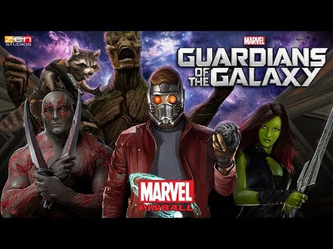 Guardians of the Galaxy Pinball (High-Score Gameplay, Pinball FX2) Video