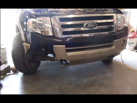 Bumper and Inner Fender replacement on 2010 Ford Expedition 1 of 4
