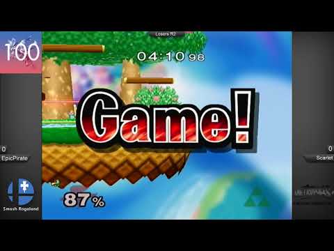 RogaSmash 100 - EpicPirate vs Scarlet - Losers Round 2 - Melee