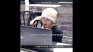 Download lagu Mark wants to design his girlfriend wedding dress 😭 #nct #mark #shorts mp3