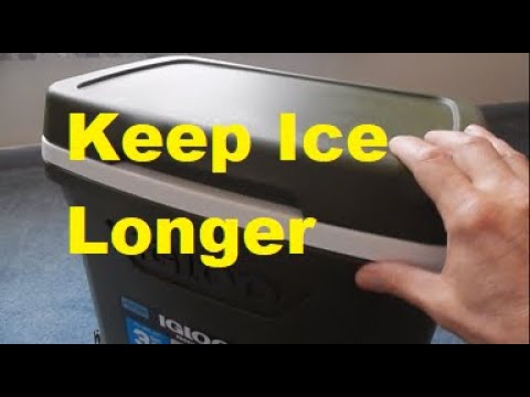 Cooler Hack (How to keep Ice Longer)