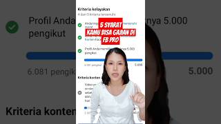 Download lagu 5 CONDITIONS FOR YOU TO GET PAID ON FB PRO ‼️ #shortvideo #tutorial #facebookprofessionalmode mp3