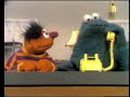 Classic Sesame Street Ernie Cookie Monster Cookie Monster On Ernie S Phone