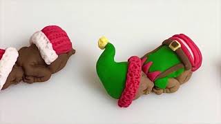 Christmas Cakes & Toppers Tutorial!
